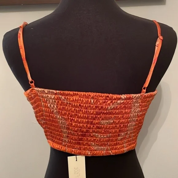 NWT RACHEL ZOE CROP TOP SIZE L - Picture 6 of 9